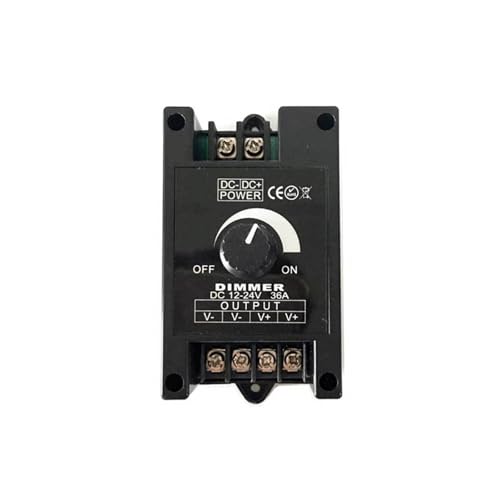 Variateur LED 36A à bouton manuel pour contrôle de ruban haute puissance