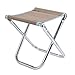 QSTDGVPW Folding Camping Stool Collapsible Stool Camp Stool Compact Adults Foldable Footstool Saddle Chair for Traveling Garden Lawn, Style B