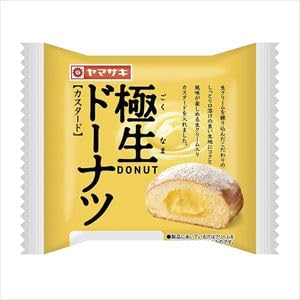 Amazon | ヤマザキ 極生ドーナツ カスタード 1個 | yamasaki