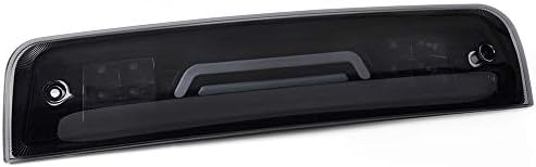 New Fits For Dodge RAM Truck 09-17 3D LED Bar 3rd Third Tail Brake Light Rear Cargo Lamp High Mount Stop Lights (Black/Smoked)