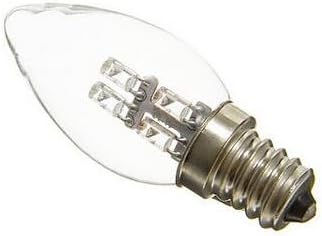 Best to Buy (10-PACK) Boulder LED 0.5 Watt (5W) 15 Lumen C7 Night Light Bulb, 2700K Soft White Light, E12 Base 10 pack