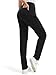 Tapata Damen 71cm Jogginghose Lässige Baumwolle Sporthose Geradem Bein Trainingshose Gummizug Yogahose Schlupfhose mit Taschen