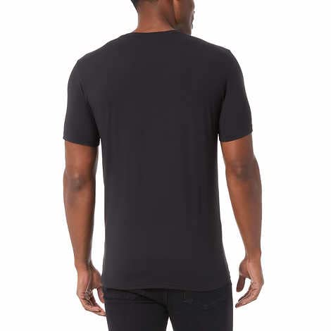 32 Degrees Men's Cool Tee, 3-Pack (US, Alpha, Medium, Regular, Regular, Black)3