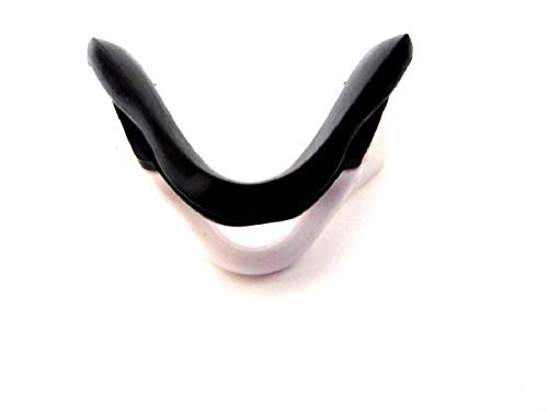 Image of Galaxy Nose Pads Rubber Kits Compatible For Oakley M2 Frame Sunglasses Black Color