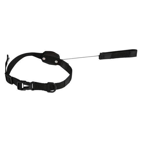 Inditradition Retractable Dog Leash with Anti-Slip Hand Strap | 5 Feet Telescopic Cord (Black) (B07H711TCH) Amazon Price History, Amazon Price Tracker