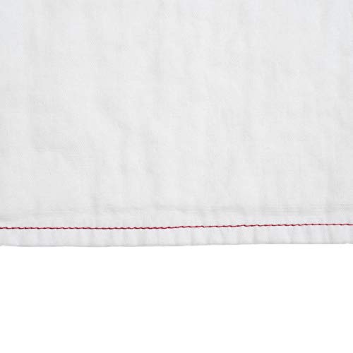 Image of Twig & Bale USC Trojans Baby Blanket Organic Cotton Muslin Swaddle Blanket - 47 inch x 43 inch - Fans of USC Baby Gift for Boys Girls Newborn Receiving Blankets