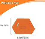 3PCS Magnetic Seam Guide for Sewing Machine, Multifunctional Polygonal Hemmer Guide with Scale, Magnet Hem Guide for Magnet Making Machines