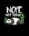 Produktbild Nope Not Today: Cute & Funny Nope Not Today Lazy Panda Sleepy Animals 2021-2022 Weekly Planner & Gratitude Journal (110 Pages, 8" x 10") Calender For Daily Notes, Thankfulness Reminders & To Do Lists