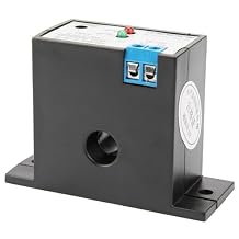 Jadeshay AC Current Sensing Switch, SZC23-NO-AL-CH Adjustable 0.2-30A Normally Open Self-Powered Current Sensing Switch