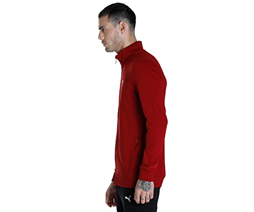 Image of Puma Men Cotton Blend Standard Length Jacket