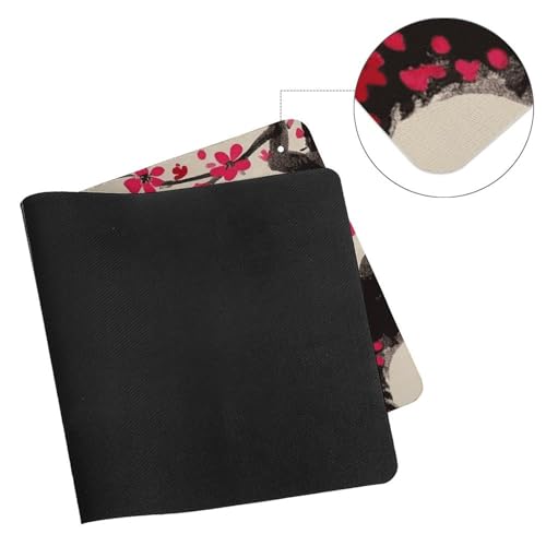 Desk Pad Protector 24x12 Inch Extended Japanese Cherry Blossom miniatura 7