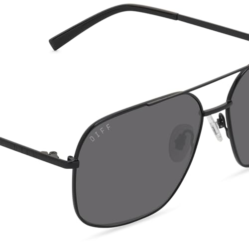 DIFF Jonas Oversized Navigator Designer Sunglasses for Men and Women UV400 Polarized3