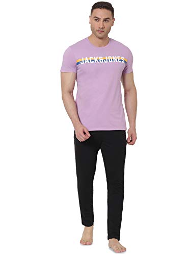 Image of JACK & JONES Men's Mid Rise Regular Track Pants