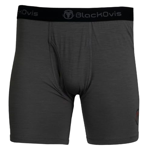 Venture Merino Boxer Brief - Cement - 3XL