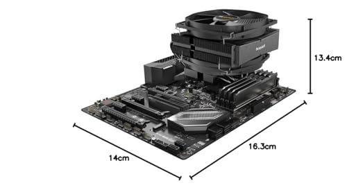 Image of be quiet! BK031 Dark Rock TF 2, 230W TDP, CPU cooler, Intel-1200 /2066 /1150 /1151 /1155 /2011(-3) Square ILM, AMD-AM4 /AM3(+)