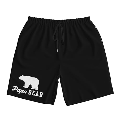 Papa Bear Men's Quick-Dry Board Shorts 7