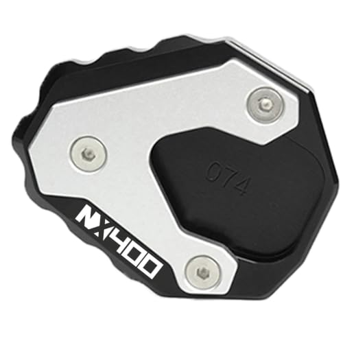 Pied support latéral NX 500 pour éviter la chute de la moto sur sol mou