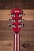 Ibanez 6 String Semi-Hollow-Body Electric Guitar, Right Handed, Transparent Red (AS53TRF)