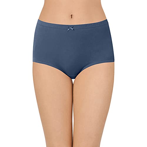 Image of Amante Solid High Rise Full Coverage Full Brief Panties (Pack of 3)