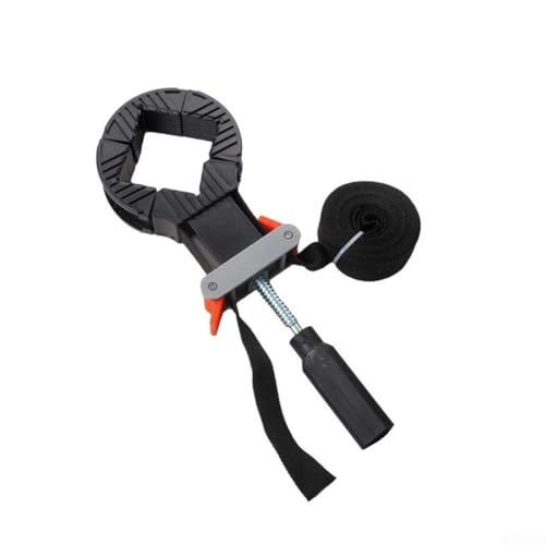 Zilimontt Correa profesional ajustable para marco de esquina con cuerda de nailon de 4 metros para marcos, cajones, muebles, construcción, proyectos de bricolaje, herramientas de taller