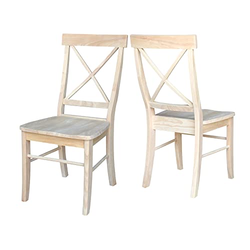 International Concepts X-Back Parawood Chair
