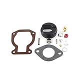 Motorbike Carburetor Carb Kit w/Float For Johnson Evinrude 9.9 HP 15 HP 1974-1988 398453 398452 391305 439072 391937