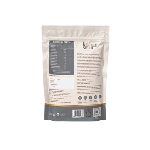 Image of KitchenSmith Premium Chia Seeds - Pack of 2 (200gm Each) | Raw Chia Seeds For Eating | Natural Plant-Based Seeds | Omega-3 Source | Everyday Superfood Use | Clean & Versatile Pantry Essential