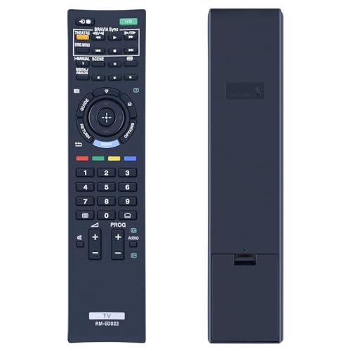Suitable for Sony LCD Bravia TV RM-ED022 remote KDL-22BX200 KDL-22EX302 KDL-26EX301 KDL-32BX300 KDL-32EX301 KDL-32EX402 KDL-37EX401 KDL-40BX400 KDL-40EX401 RMED022 Replacement Remote Control