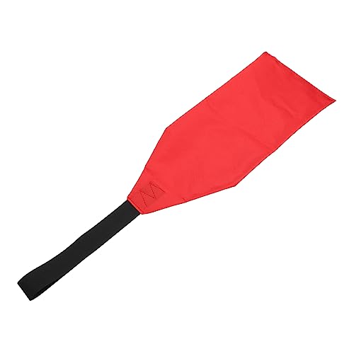 BESPORTBLE 1 Pc de Kayak asa de kayac Bote acessorios Nauticos Accesorios embarcación de Advertencia de Duradera Segura para canotaje Tela Oxford Rojo