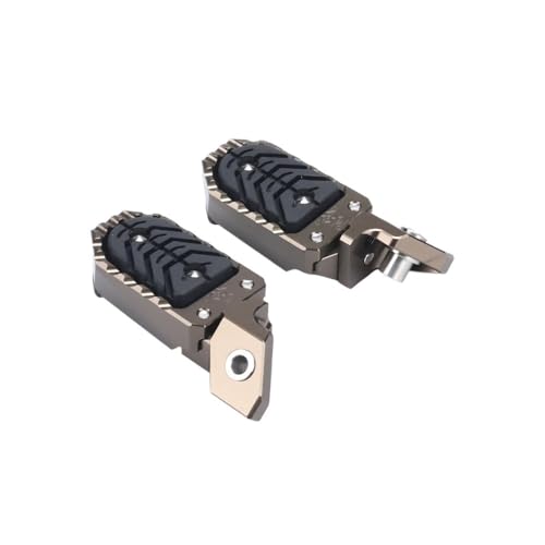Repose-pieds moto avant F750GS F850 ADV en alliage robuste avec mécanisme de réglage