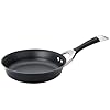 Circulon Symmetry Hard-Anodized Nonstick Frying Pan, 8.5-Inch, Black