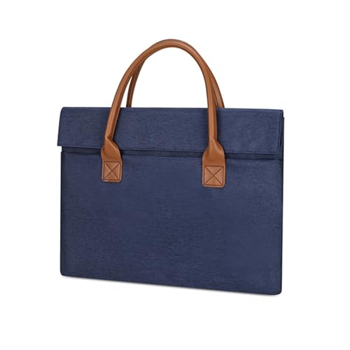 Borsa leggera per computer portatile multifunzionale per tablet alla moda da viaggio per da 13-15 pollici Blu 35.5 cm