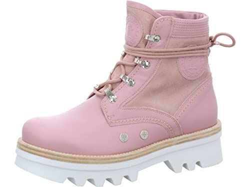 Panama Jack Ruta Boot Reporter B12, Bota de Tobillo Mujer, Rosa B012, 39 EU