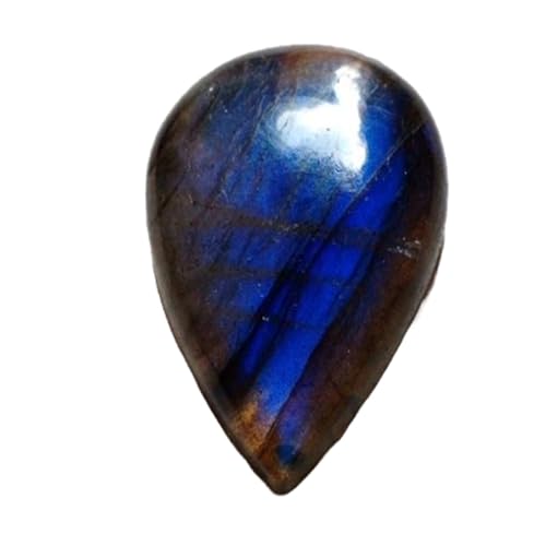 Labradorite bleue en poire 35mm pour créer vos propres bijoux et bagues bohèmes chic