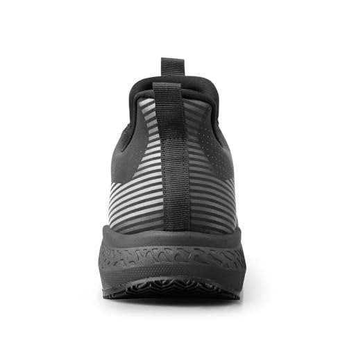 Image of Women's Non Slip Work Shoes Slip Resistant Waterproof Chef Shoe for Restaurant Kitchen Food Service Nursing Hospital Staff Lightweight Walking Sneakers with Slip-On Design