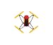 Parrot Airborne Night Blaze - Dron cuadricóptero (Luces LED, cámara vertical 30...
