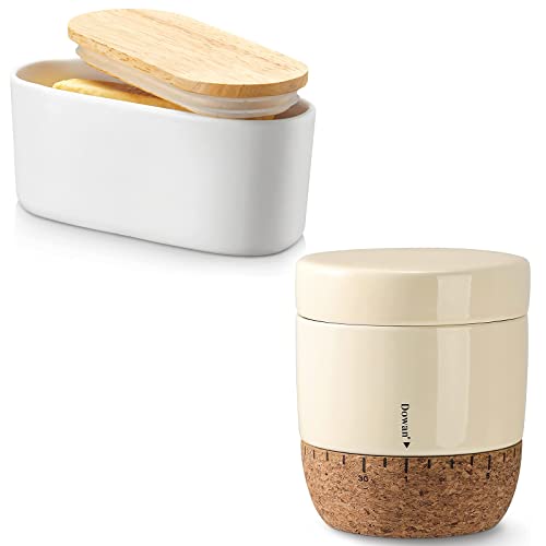 Dowan Bundle-Butter Dish And Butter Crock #TOP13