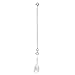 Deafmetal USA Safety Chain & Holster Attachment - Retention Lanyard for Hearing Aids | BTE Cochlear Implants, Designed to Keep Amplifier Devices Secured - Silver - 2 Ears