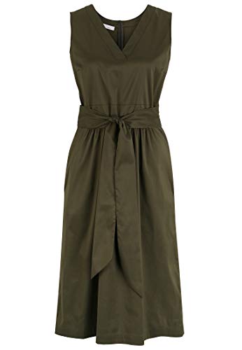 CINQUE Damen Cidream Kleid, per Pack Grün (Dunkelgrün 86), 40...
