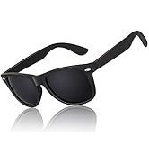 Polarized Sunglasses for Men Driving Sun glasses Shades 80's Retro Style Brand Design Square