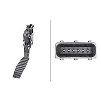 HELLA 6PV 009 765-711 Sensor, Fahrpedalstellung - für Linkslenker - 6-polig - Schaltgetriebe