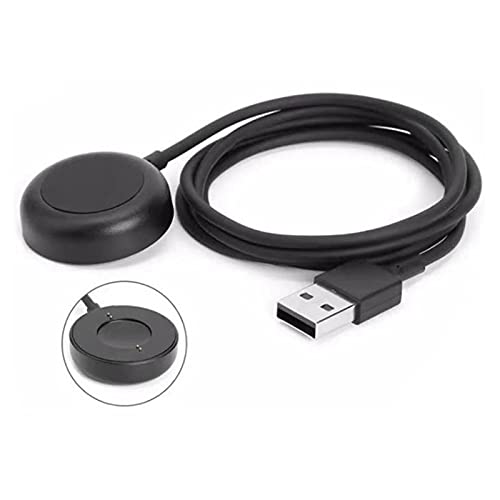 with 1M/3.28FT Cable Replacement 5V 0.5A Wireless Charging Dock Magnetic Charger for Fossil Gen 4 5 for Michael Kors Runway Watches