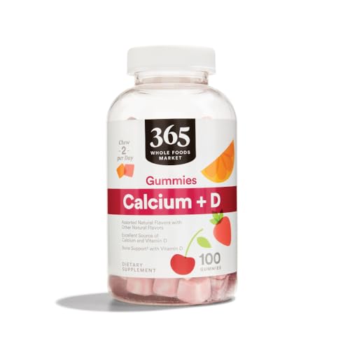 365 by Whole Foods Market, Calcium Adult Gummies, 100 Count - image 1
