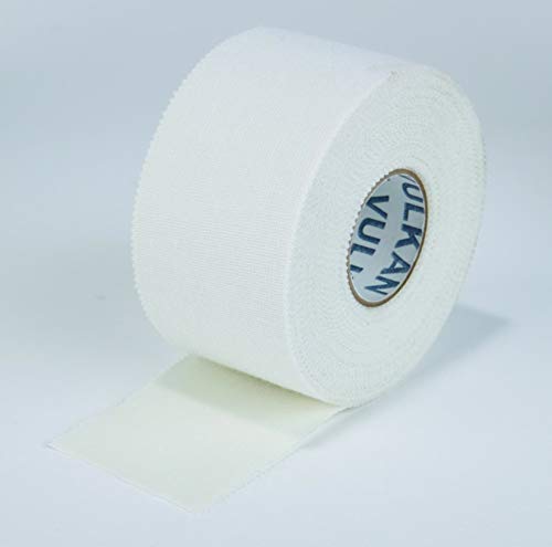 Performance Health Vulkan Meditape, Ruban Oxyde de Zinc Adhésif Léger pour les Blessures et le Soutien, Prévention des Blessures, Non Extensible, Conforme, 25 cm X 13, 7 M, Blanc