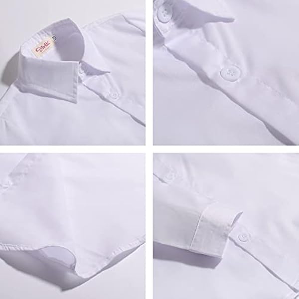 Yilaku Trajes Niños Vestido Formal Conjunto de Chaleco 4 Piezas Camisa de Manga Larga para Niños Chaleco de Caballero Pajarita Pantalones Elegantes Ropa Trajes 3-7 años