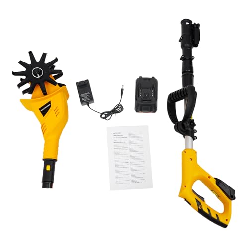 Défonceuse électrique manuelle sans fil à manche télescopique réglable 117 cm