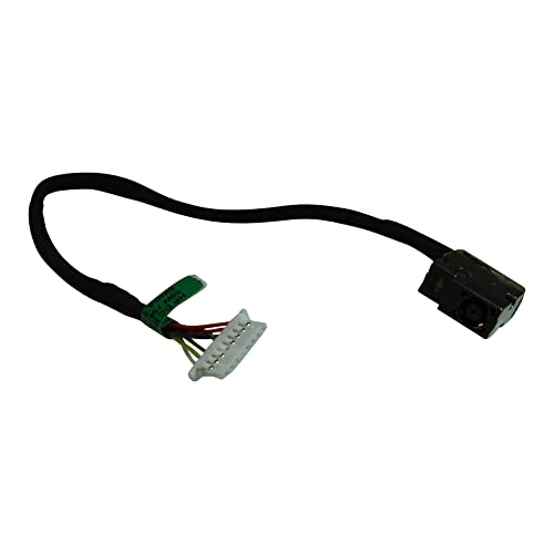 Conector de alimentación HP Stream 14-Z000NA Power4Laptops con cable de repuesto para portátil