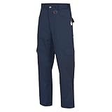 Pioneer Cargo Work Pants, ARC 2 Flame Resistant Premium Cotton and Nylon Blend, Navy, 32X30, V2540540-32x30