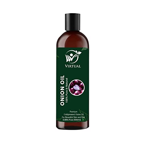 Image of VIRTUAL Pure Essential Oil For Stronger Hair, Body Skin Care, Moisturizing Dry Skin, Eyelash & Nails Cold Pressed Oil With No Mineral & Silicones
