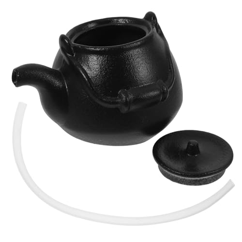 SUPVOX Ceramic Fountain Water Feature Accessory for Waterfall Decoration Garden Fountain Pot Spout for Water Flow and Landscape Enhancement